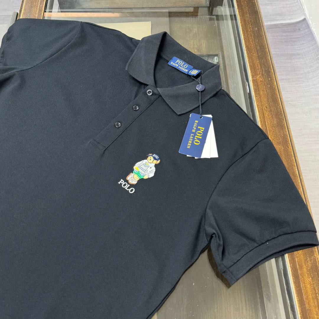 C🌟Polo Ralph Lauren/ 2026 New Arrival polo ～ ✅ Same Style～ ， ！ ， ！ ！ ， ， ， ， 👍 ：Black Royal Blue Gray Size：M L XL XXL 3XL（ ！）